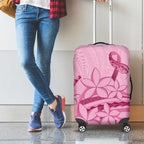 Aotearoa Maori Luggage Cover Pink Fern Ribbons - Aussie Hoodie