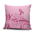 Aotearoa Maori Pillow Cover Pink Fern Ribbons - Aussie Hoodie