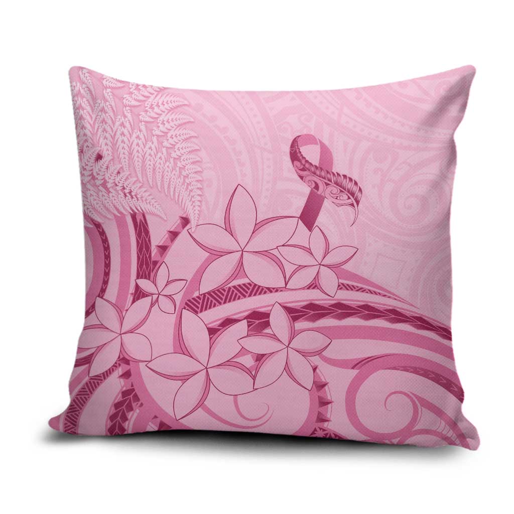 Aotearoa Maori Pillow Cover Pink Fern Ribbons - Aussie Hoodie