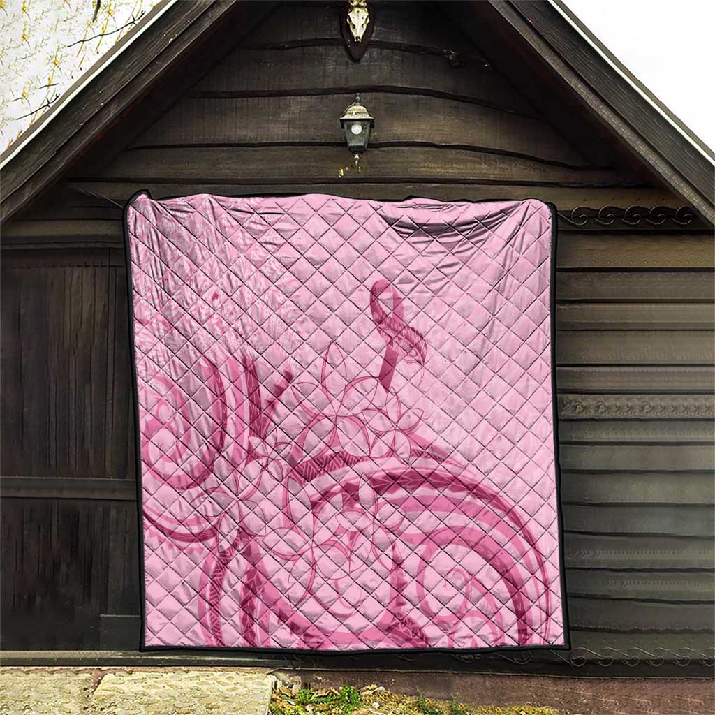 Aotearoa Maori Quilt Pink Fern Ribbons - Aussie Hoodie