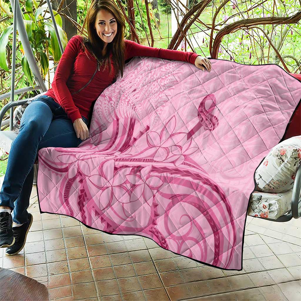 Aotearoa Maori Quilt Pink Fern Ribbons - Aussie Hoodie
