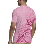Aotearoa Maori Rugby Jersey Pink Fern Ribbons - Aussie Hoodie