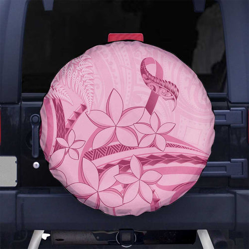 Aotearoa Maori Spare Tire Cover Pink Fern Ribbons - Aussie Hoodie