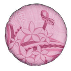 Aotearoa Maori Spare Tire Cover Pink Fern Ribbons - Aussie Hoodie