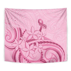 Aotearoa Maori Tapestry Pink Fern Ribbons - Aussie Hoodie