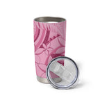 Aotearoa Maori Tumbler Cup Pink Fern Ribbons - Aussie Hoodie