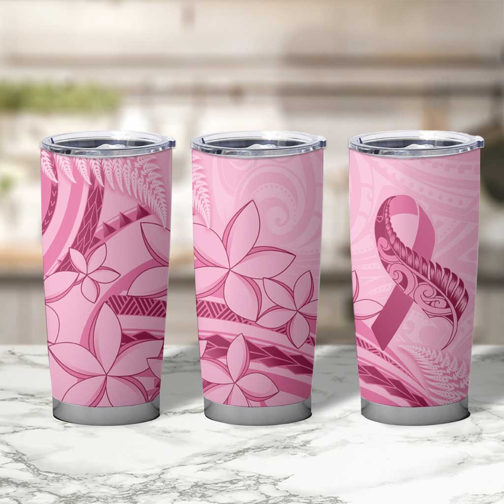 Aotearoa Maori Tumbler Cup Pink Fern Ribbons - Aussie Hoodie