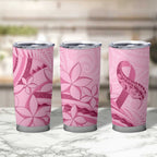 Aotearoa Maori Tumbler Cup Pink Fern Ribbons - Aussie Hoodie