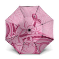 Aotearoa Maori Umbrella Pink Fern Ribbons - Aussie Hoodie
