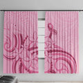 Aotearoa Maori Window Curtain Pink Fern Ribbons - Aussie Hoodie