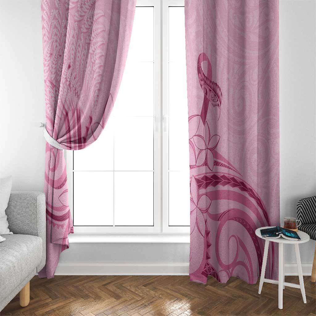 Aotearoa Maori Window Curtain Pink Fern Ribbons - Aussie Hoodie