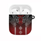 Aotearoa Maori Iwi Heritage AirPods Case Ngapuhi Kokowai