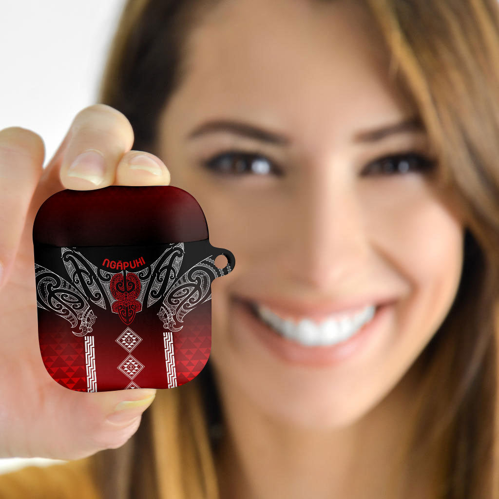 Aotearoa Maori Iwi Heritage AirPods Case Ngapuhi Kokowai