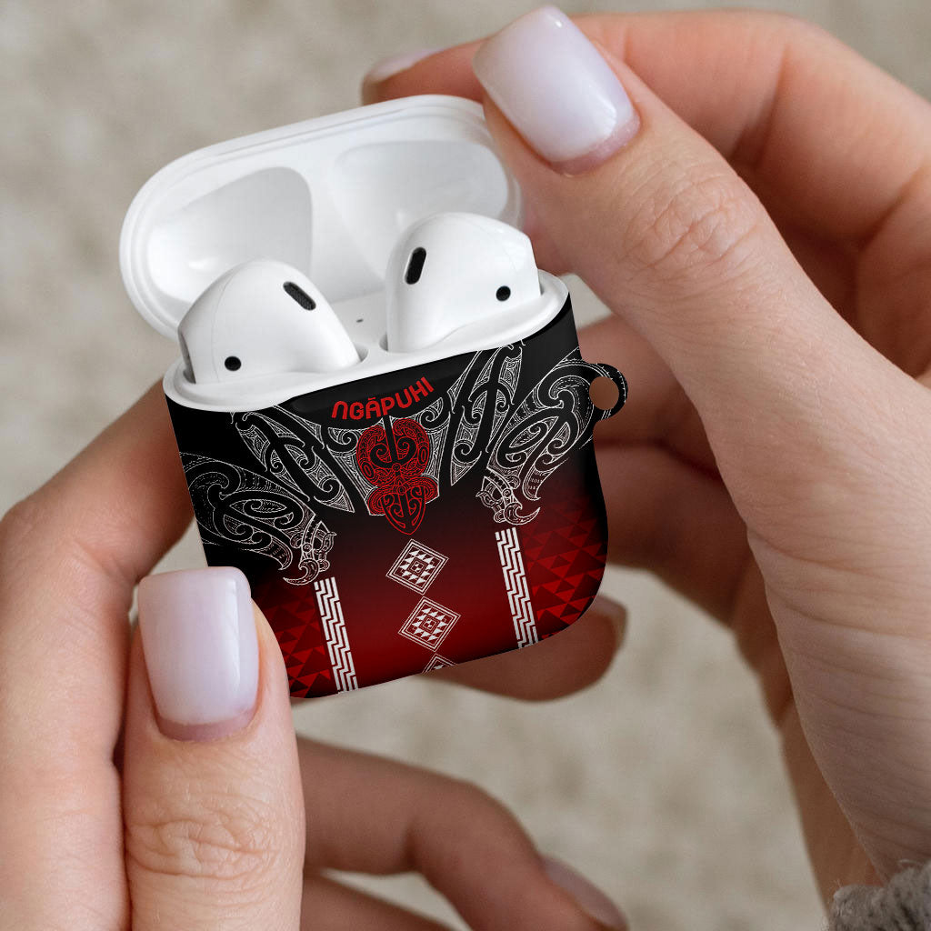Aotearoa Maori Iwi Heritage AirPods Case Ngapuhi Kokowai