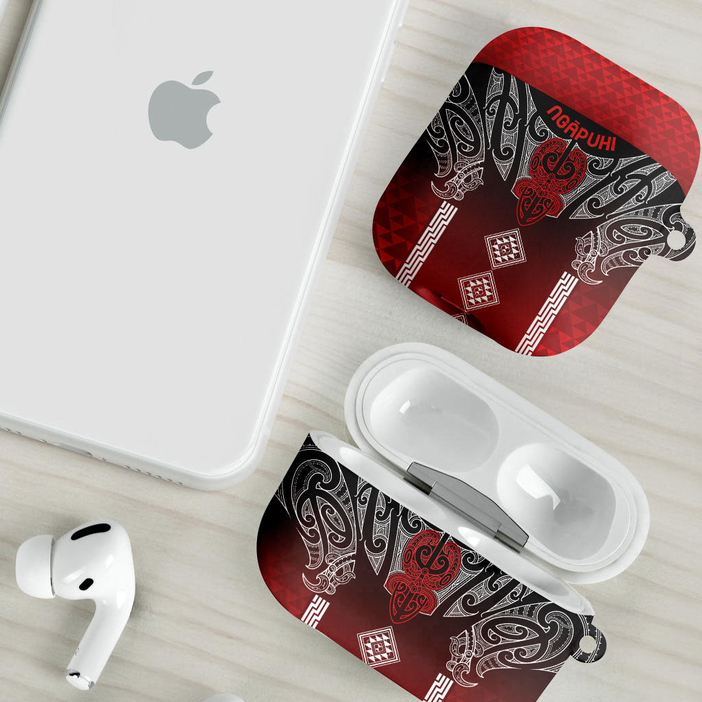 Aotearoa Maori Iwi Heritage AirPods Case Ngapuhi Kokowai
