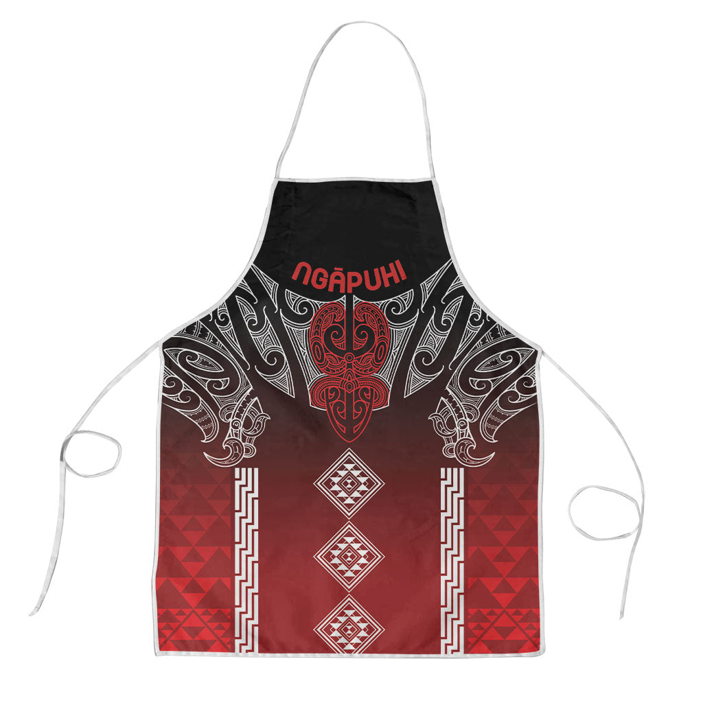 Aotearoa Maori Iwi Heritage Apron Ngapuhi Kokowai