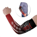 Aotearoa Maori Iwi Heritage Arm Sleeves Ngapuhi Kokowai