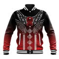 Aotearoa Maori Iwi Heritage Baseball Jacket Ngapuhi Kokowai