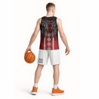 Aotearoa Maori Iwi Heritage Basketball Jersey Ngapuhi Kokowai