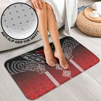 Aotearoa Maori Iwi Heritage Bathroom Set Ngapuhi Kokowai