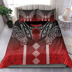 Aotearoa Maori Iwi Heritage Bedding Set Ngapuhi Kokowai