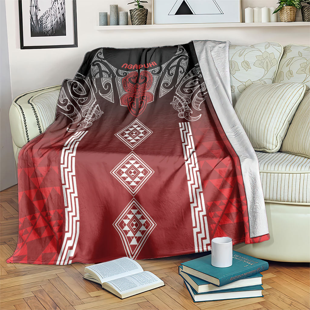 Aotearoa Maori Iwi Heritage Blanket Ngapuhi Kokowai