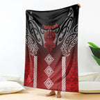 Aotearoa Maori Iwi Heritage Blanket Ngapuhi Kokowai