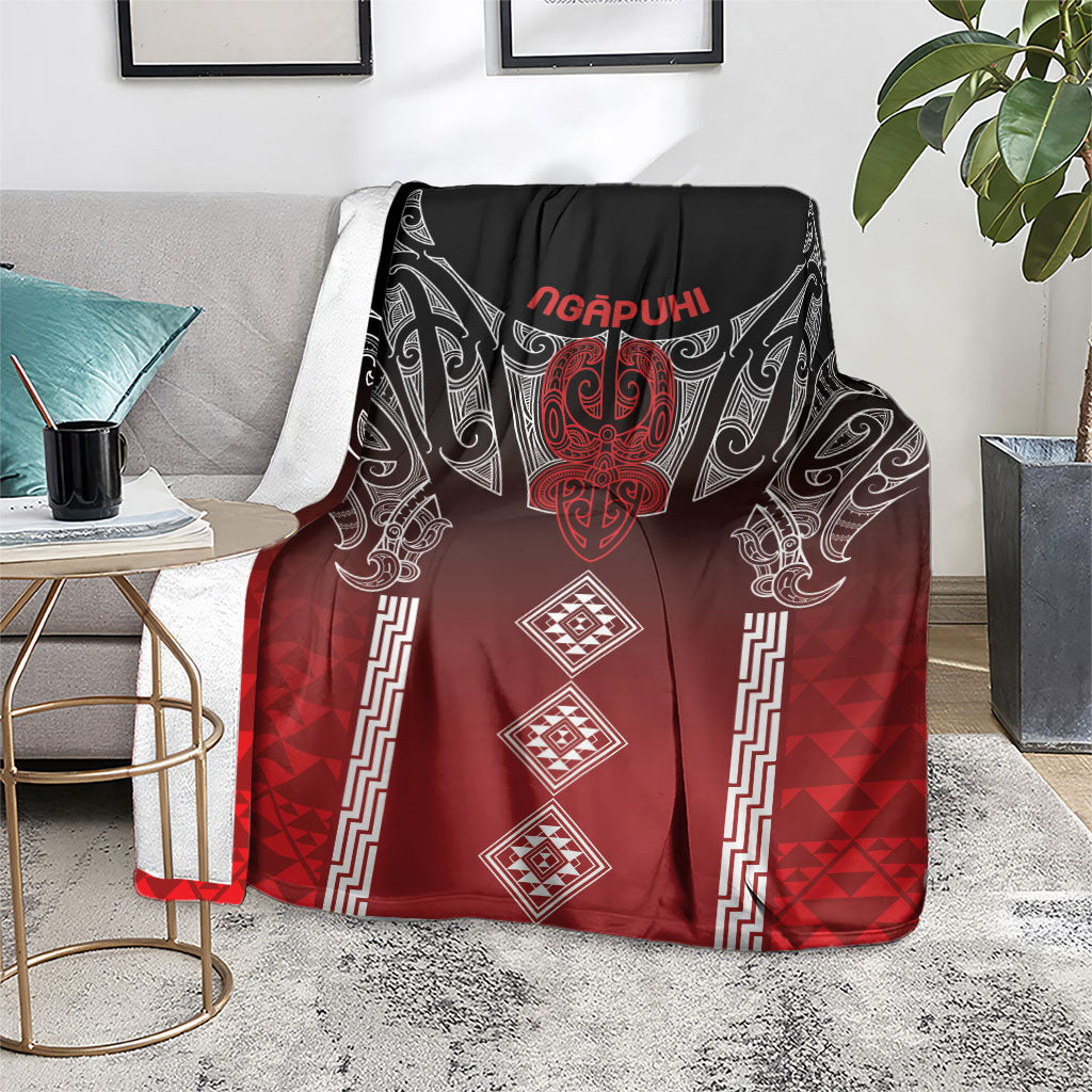 Aotearoa Maori Iwi Heritage Blanket Ngapuhi Kokowai