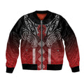 Aotearoa Maori Iwi Heritage Bomber Jacket Ngapuhi Kokowai