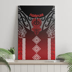 Aotearoa Maori Iwi Heritage Canvas Wall Art Ngapuhi Kokowai