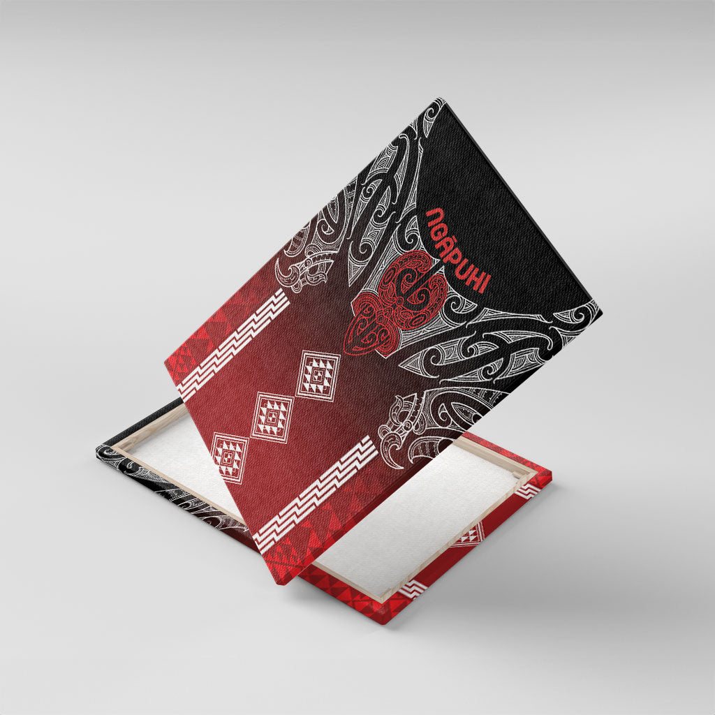 Aotearoa Maori Iwi Heritage Canvas Wall Art Ngapuhi Kokowai