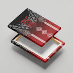 Aotearoa Maori Iwi Heritage Canvas Wall Art Ngapuhi Kokowai