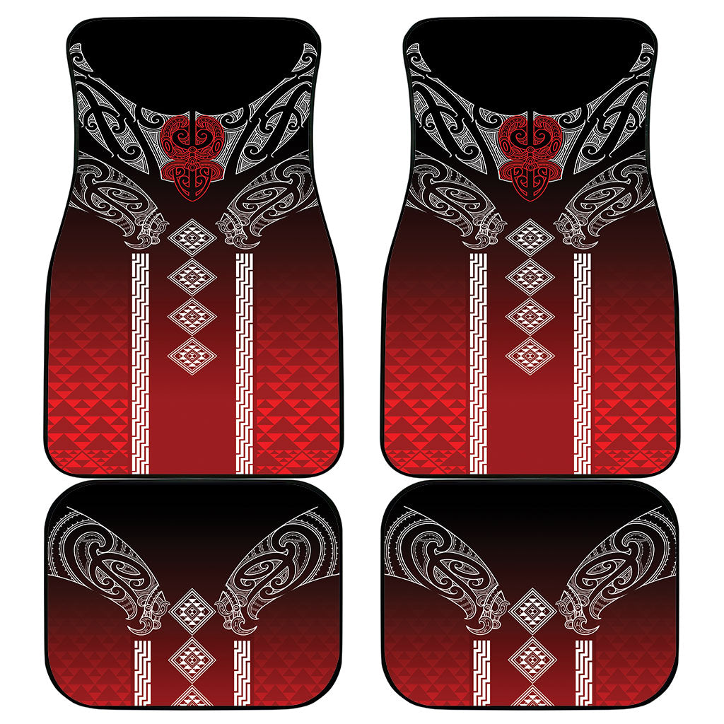 Aotearoa Maori Iwi Heritage Car Mats Ngapuhi Kokowai
