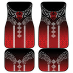 Aotearoa Maori Iwi Heritage Car Mats Ngapuhi Kokowai