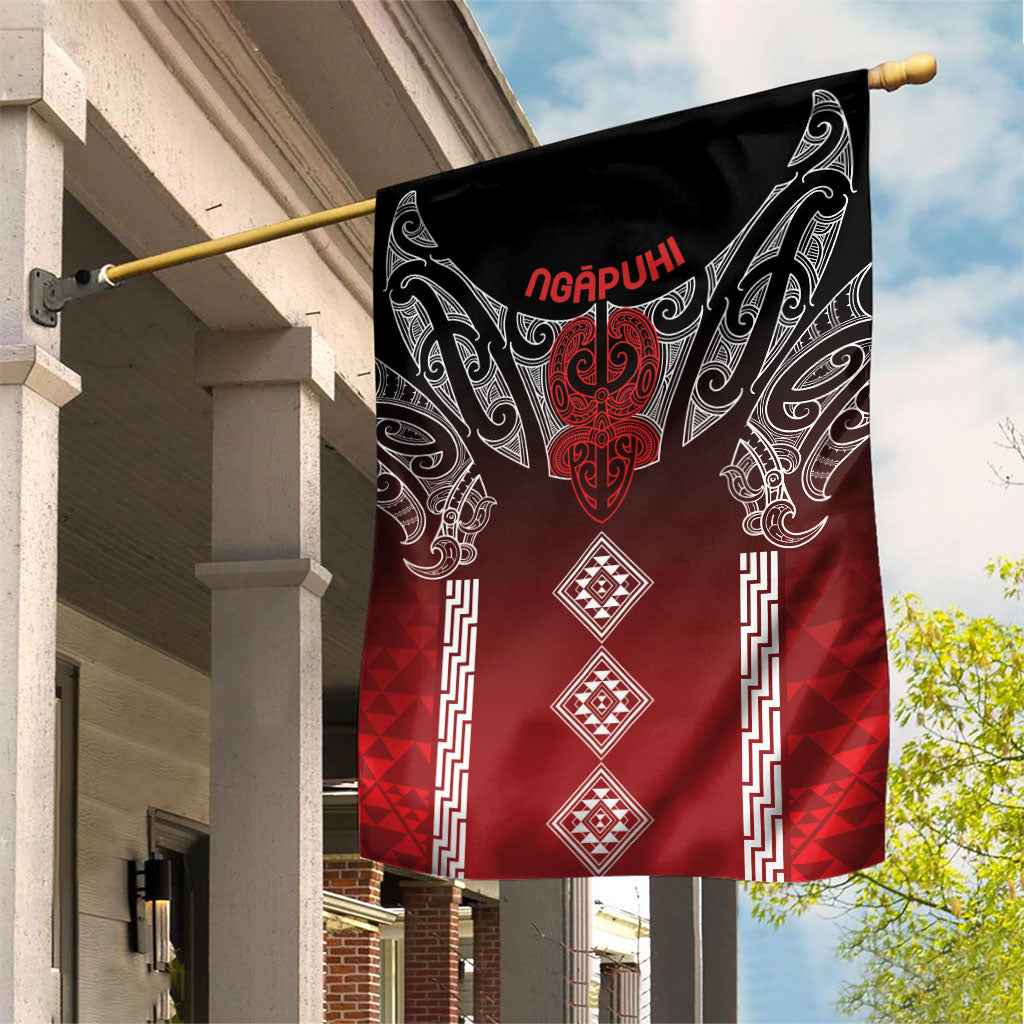 Aotearoa Maori Iwi Heritage Garden Flag Ngapuhi Kokowai