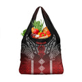 Aotearoa Maori Iwi Heritage Grocery Bag Ngapuhi Kokowai