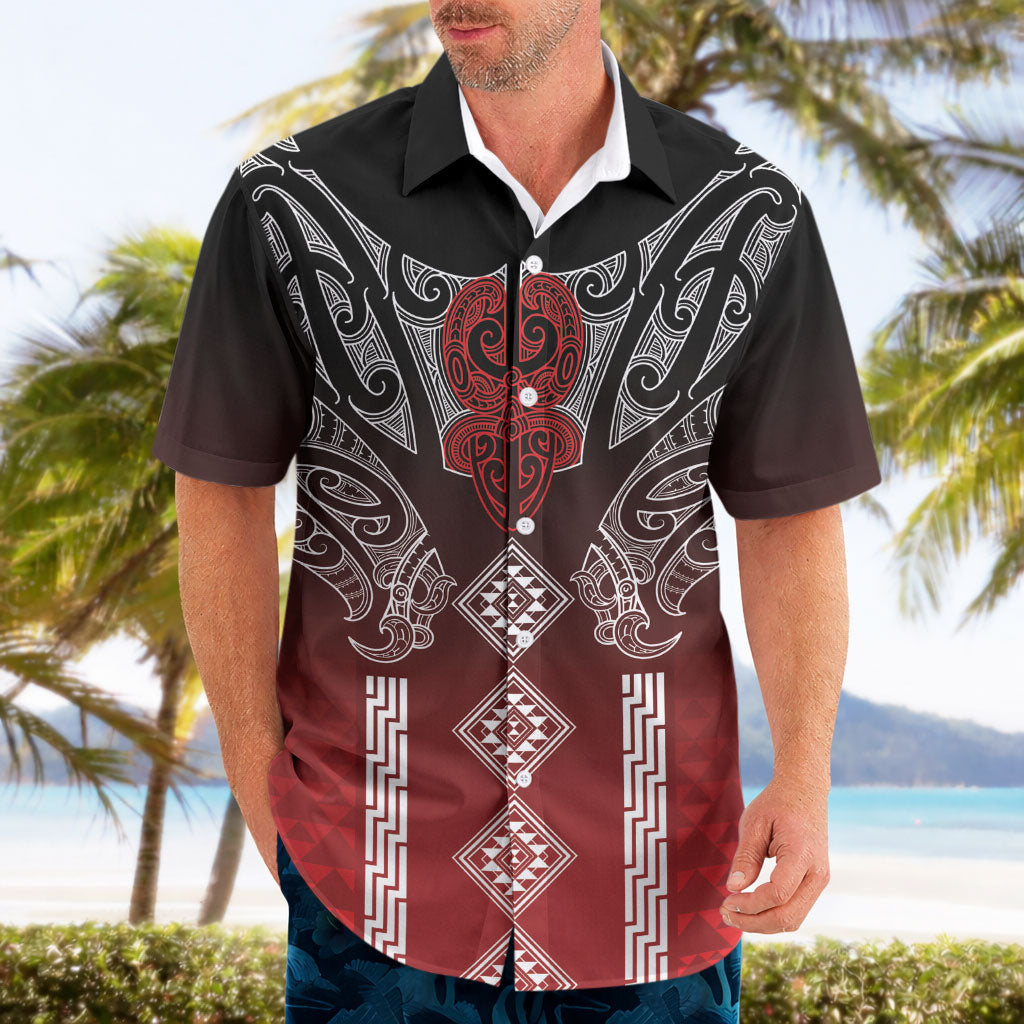 Aotearoa Maori Iwi Heritage Hawaiian Shirt Ngapuhi Kokowai