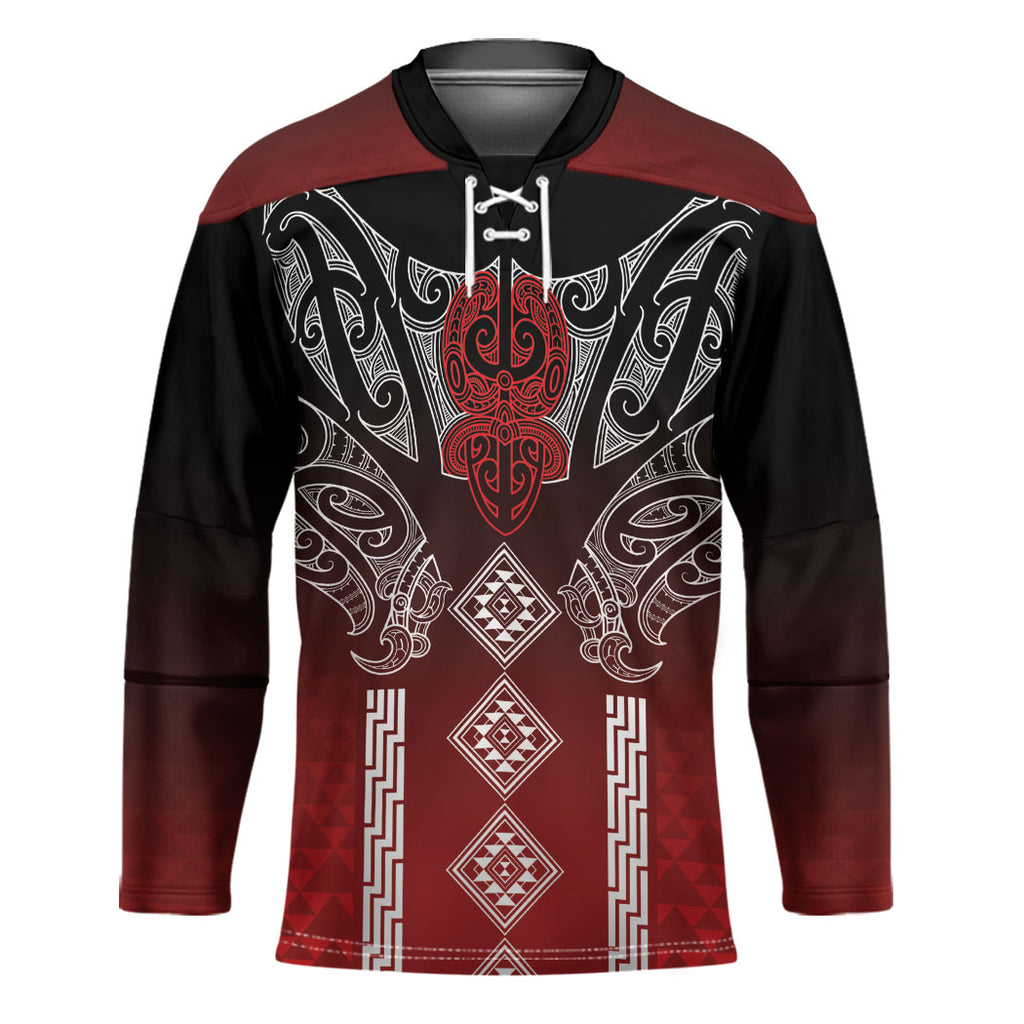 Aotearoa Maori Iwi Heritage Hockey Jersey Ngapuhi Kokowai