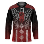Aotearoa Maori Iwi Heritage Hockey Jersey Ngapuhi Kokowai