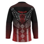 Aotearoa Maori Iwi Heritage Hockey Jersey Ngapuhi Kokowai