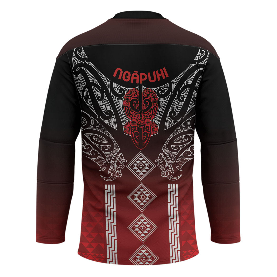 Aotearoa Maori Iwi Heritage Hockey Jersey Ngapuhi Kokowai