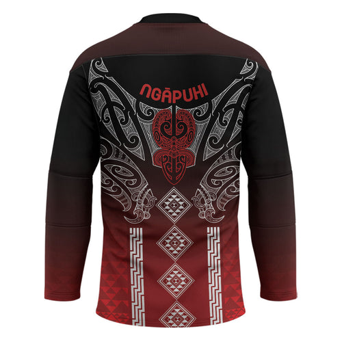 Aotearoa Maori Iwi Heritage Hockey Jersey Ngapuhi Kokowai