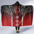 Aotearoa Maori Iwi Heritage Hooded Blanket Ngapuhi Kokowai