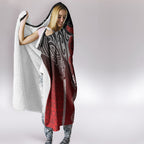 Aotearoa Maori Iwi Heritage Hooded Blanket Ngapuhi Kokowai