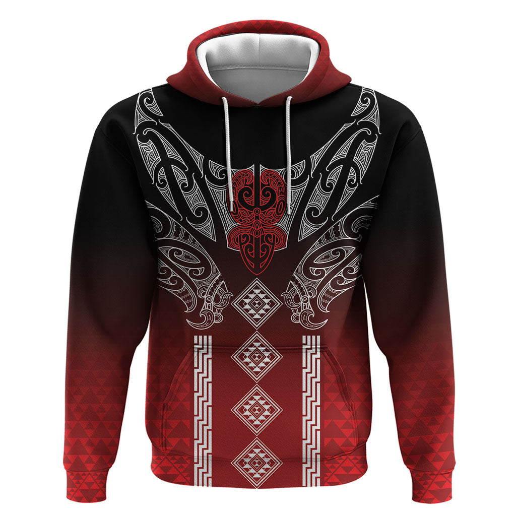 Aotearoa Maori Iwi Heritage Hoodie Ngapuhi Kokowai