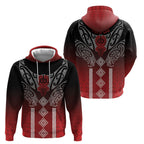 Aotearoa Maori Iwi Heritage Hoodie Ngapuhi Kokowai