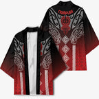 Aotearoa Maori Iwi Heritage Kimono Ngapuhi Kokowai