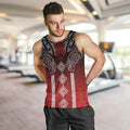 Aotearoa Maori Iwi Heritage Men Tank Top Ngapuhi Kokowai