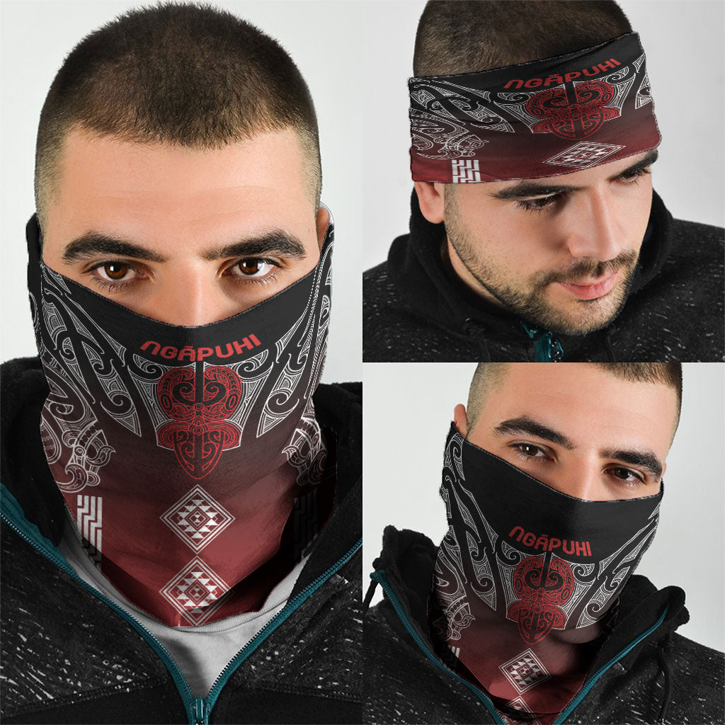 Aotearoa Maori Iwi Heritage Neck Gaiter Ngapuhi Kokowai
