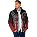 Aotearoa Maori Iwi Heritage Padded Jacket Ngapuhi Kokowai